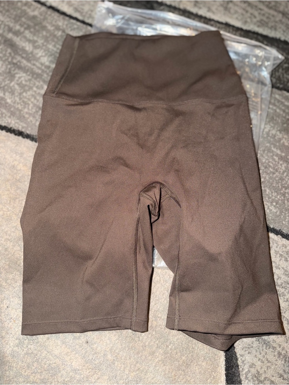 lululemon athletica High-Waist Brown Athletic Shorts